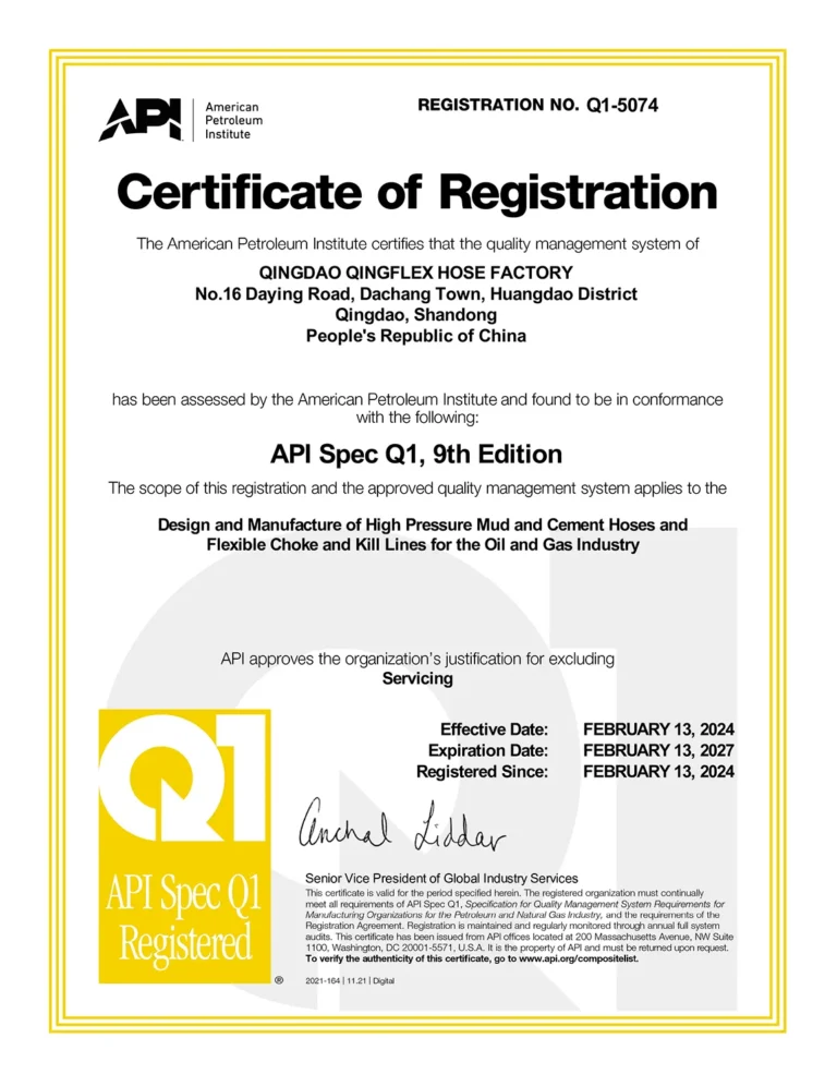 API Certificate