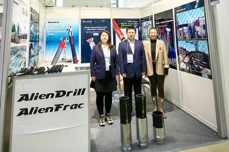 Qingflex in Neftegaz Russian Petroleum Exhibition