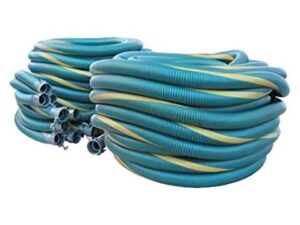 marine composite hose with abrasion and aging resistant cover