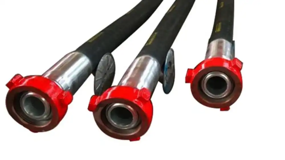 rotary drilling hose features